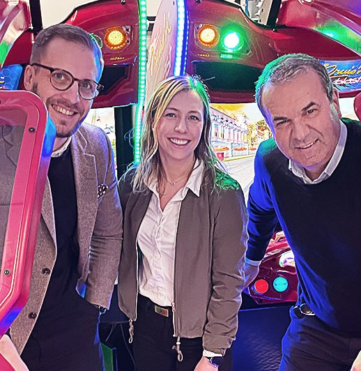 The Game Room company supplies amusement games to shopping centre